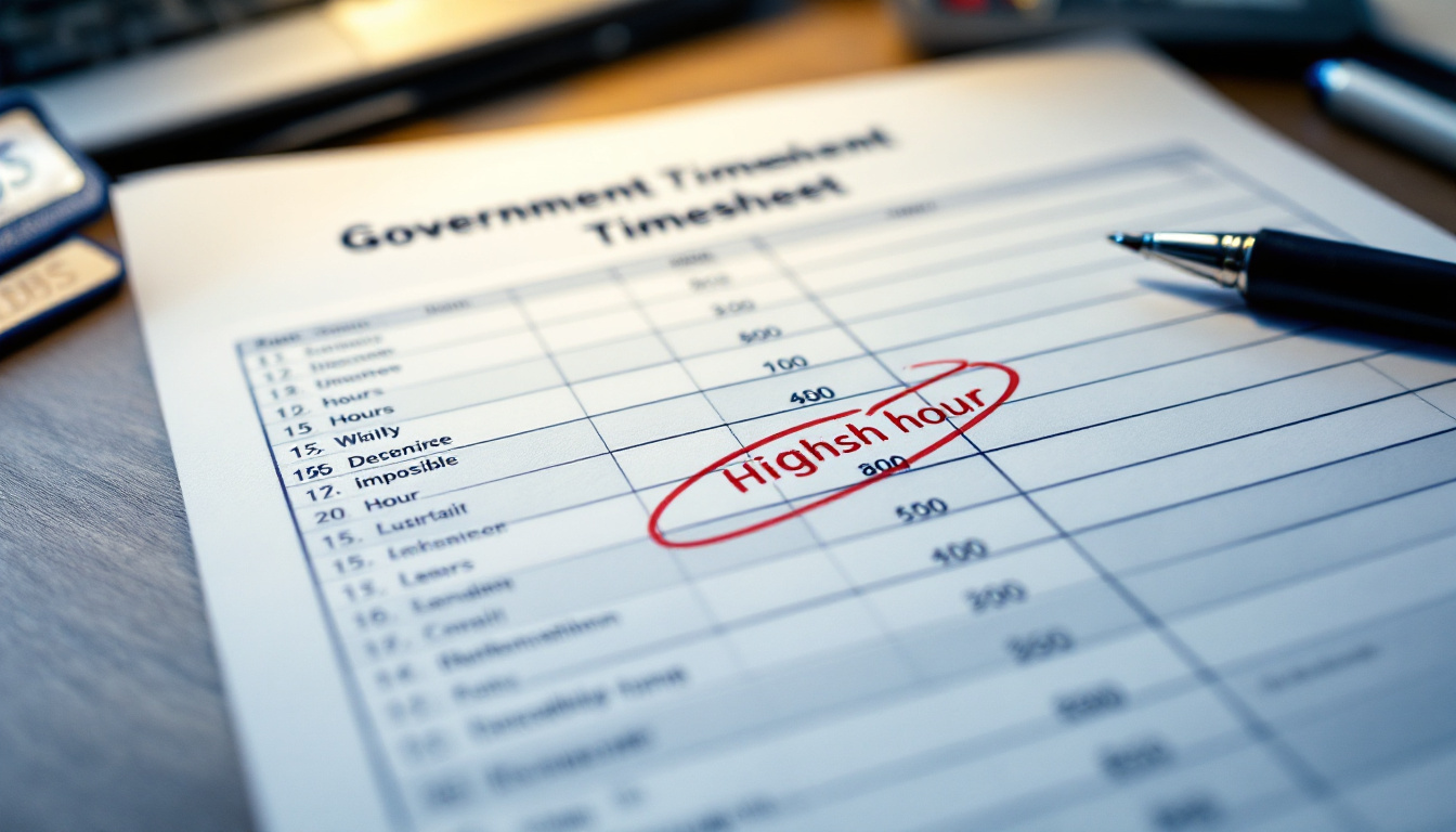 DHS Worker Billed Taxpayers for a 33-Hour Day — Because Apparently Time Is Just a Suggestion in Government