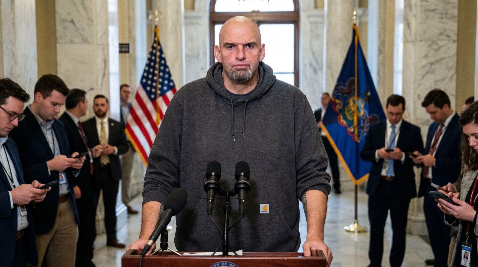 Even Fetterman Gets It Now — A Democrat Just Told His Own Party to ‘Drop the TDS’ and Build Trump’s Ballroom