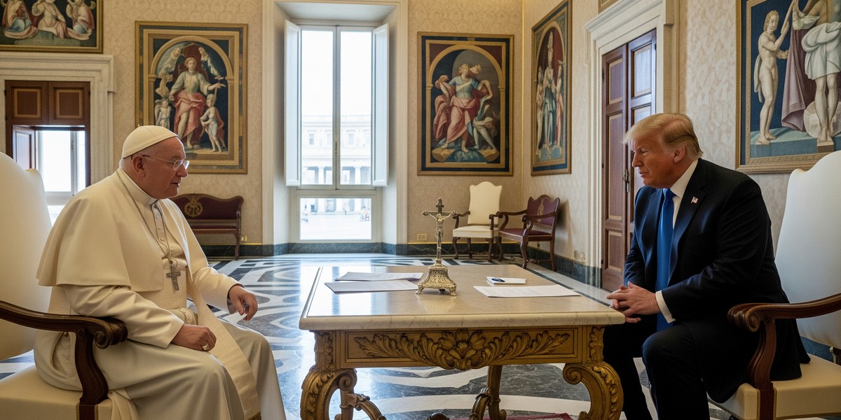 Pope Enraged By Trump’s Latest Tweet