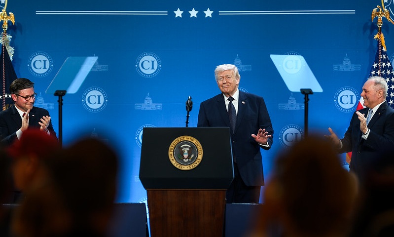 Trump Openly Recruits Democrat Senator to the GOP