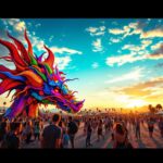 Anti-Israel Protester Tried to Vandalize Art at Coachella — Gravity Had Other Plans